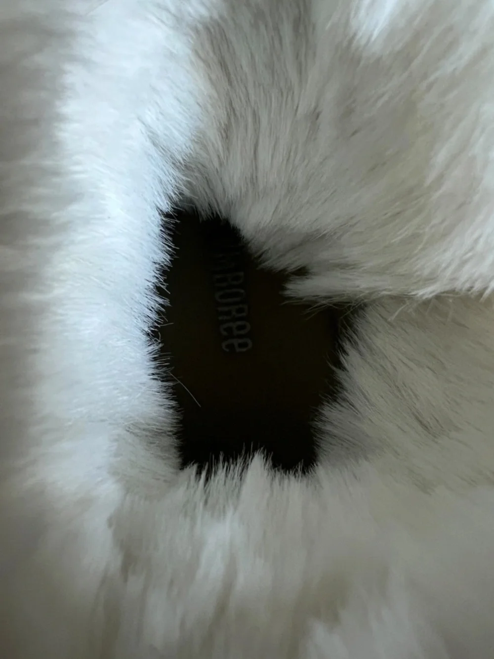Gymboree White Faux Fur Winter Boots Size 7 Toddler NWOT